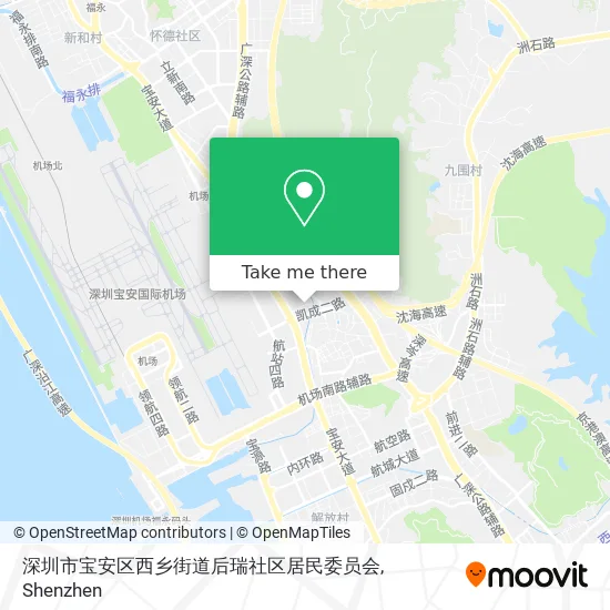 深圳市宝安区西乡街道后瑞社区居民委员会 map