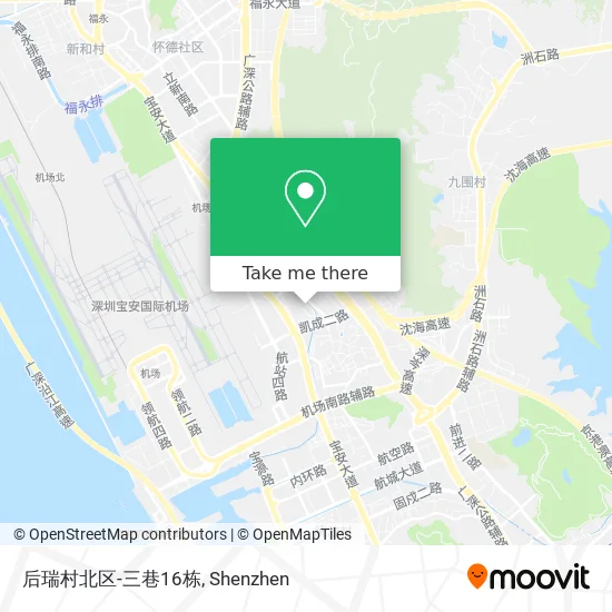 后瑞村北区-三巷16栋 map
