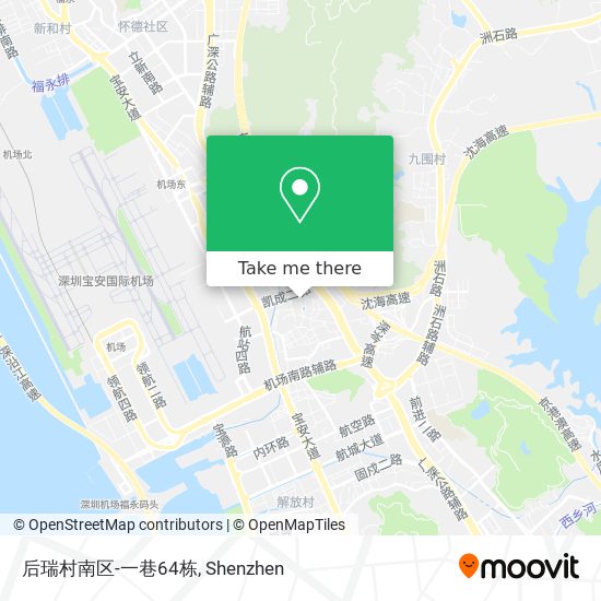 后瑞村南区-一巷64栋 map