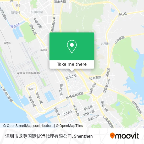 深圳市龙尊国际货运代理有限公司 map