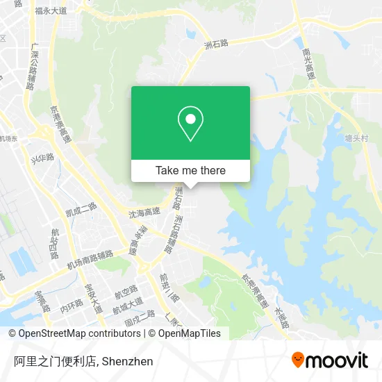 阿里之门便利店 map