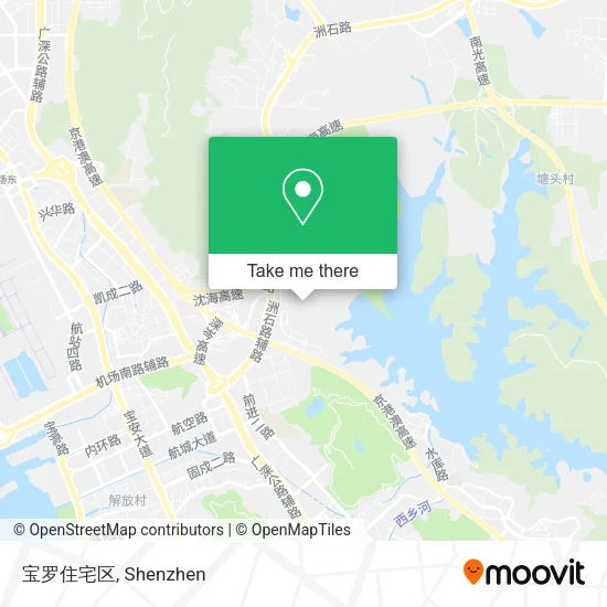 宝罗住宅区 map