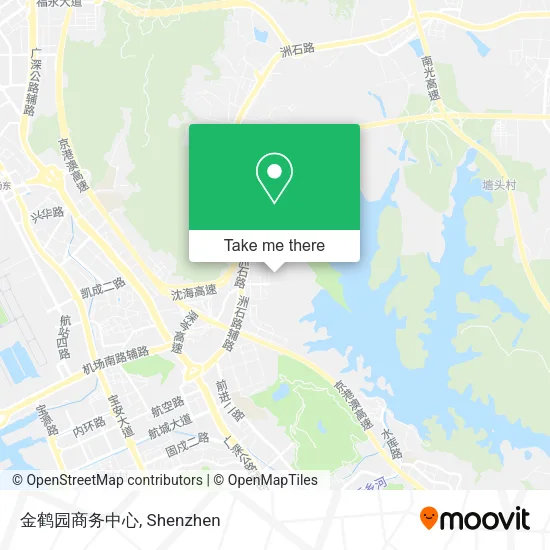 金鹤园商务中心 map