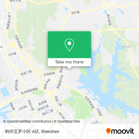 鹤州宝罗小区-A区 map