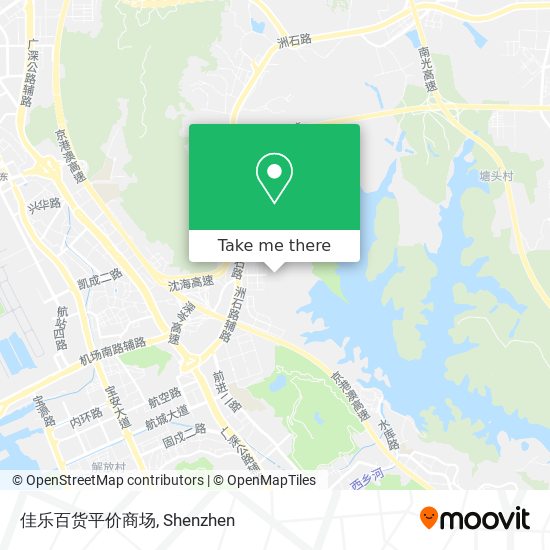 佳乐百货平价商场 map