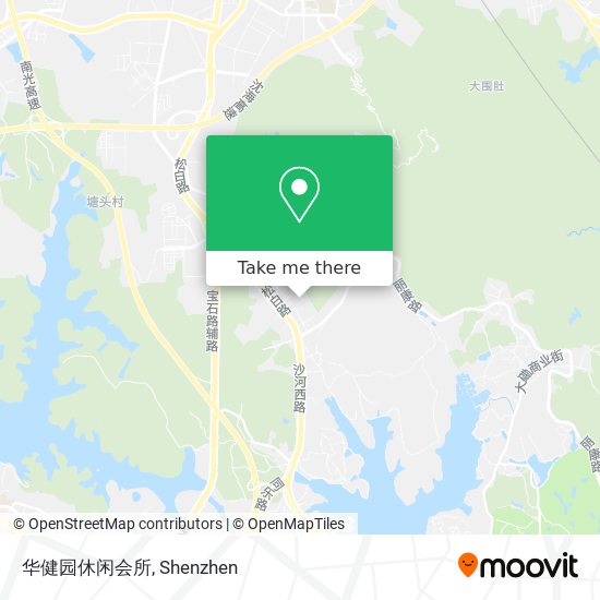 华健园休闲会所 map