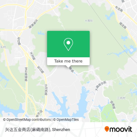 兴达五金商店(麻磡南路) map