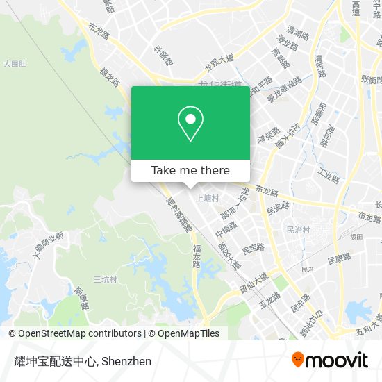耀坤宝配送中心 map