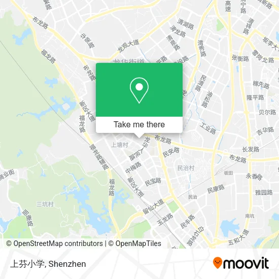 上芬小学 map