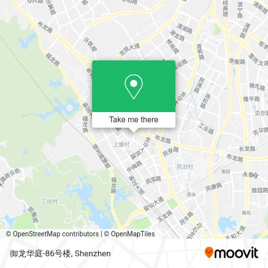 御龙华庭-86号楼 map