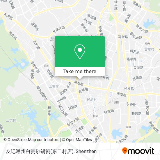 友记潮州白粥砂锅粥(东二村店) map