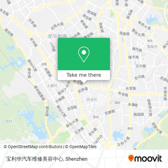 宝利华汽车维修美容中心 map