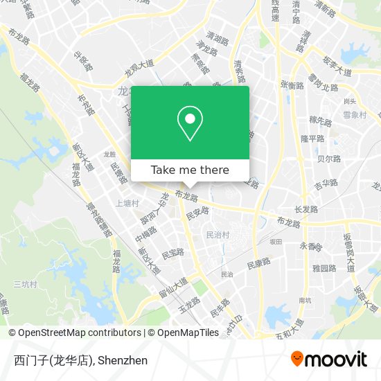 西门子(龙华店) map