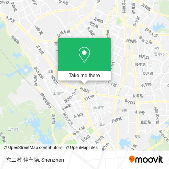 东二村-停车场 map