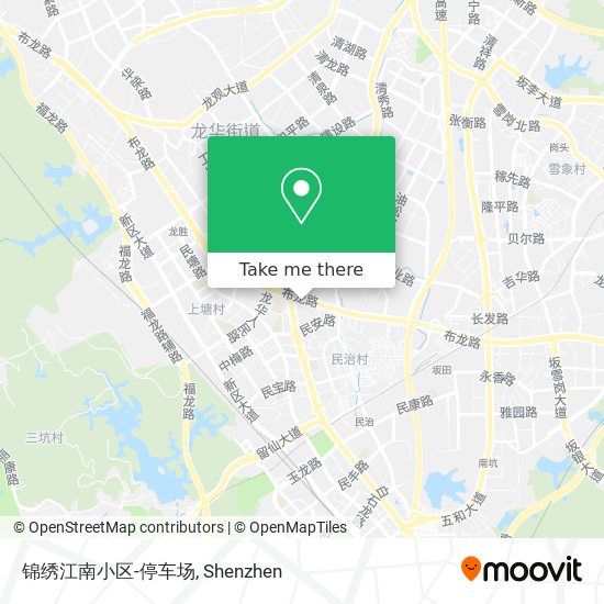 锦绣江南小区-停车场 map
