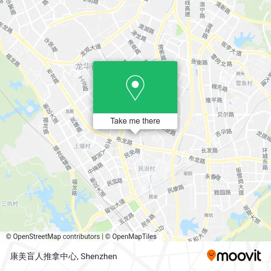 康美盲人推拿中心 map