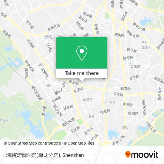 瑞鹏宠物医院(梅龙分院) map
