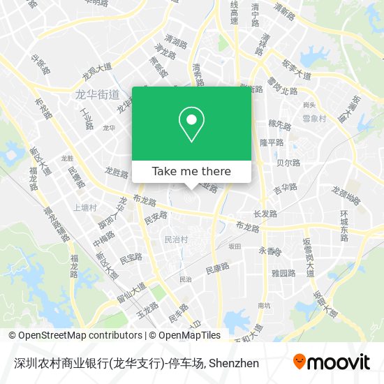 深圳农村商业银行(龙华支行)-停车场 map