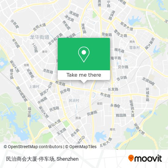 民治商会大厦-停车场 map