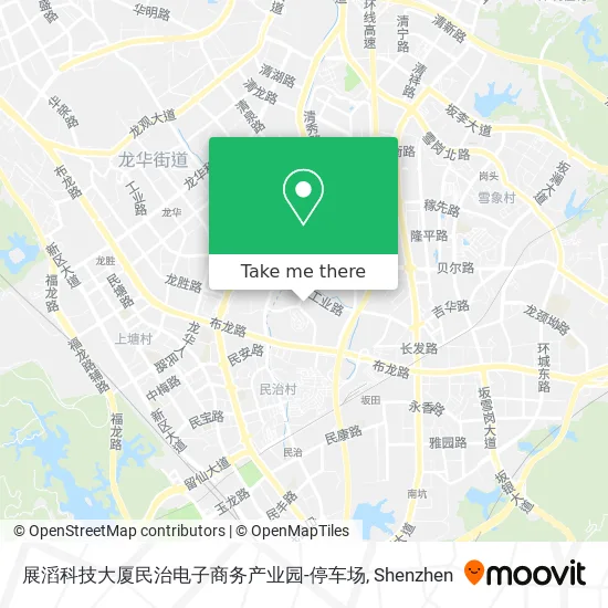 展滔科技大厦民治电子商务产业园-停车场 map