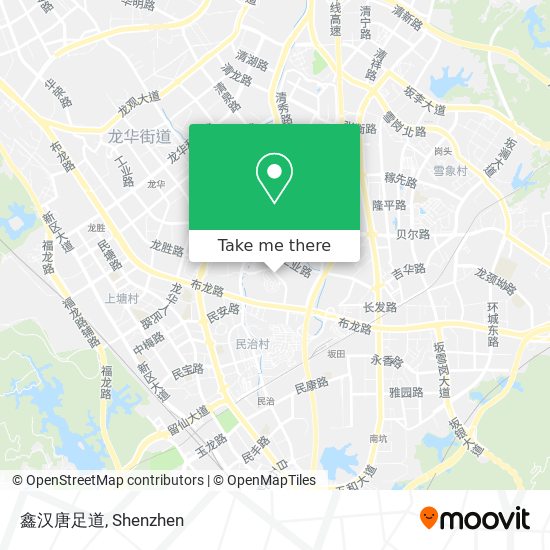 鑫汉唐足道 map
