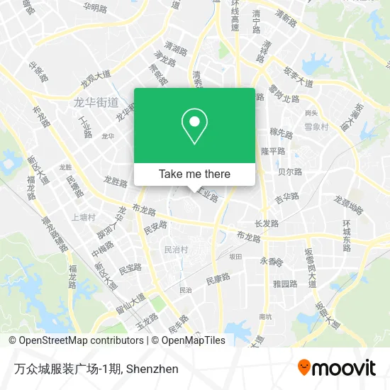万众城服装广场-1期 map