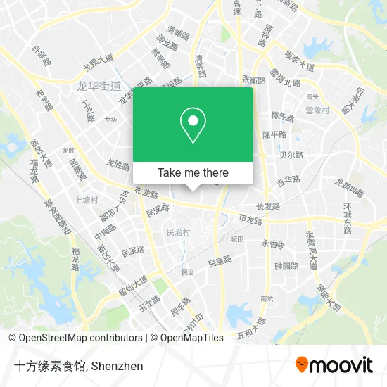 十方缘素食馆 map