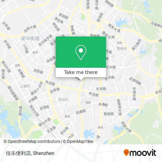 佳乐便利店 map