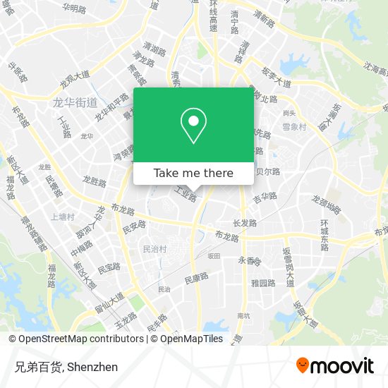 兄弟百货 map