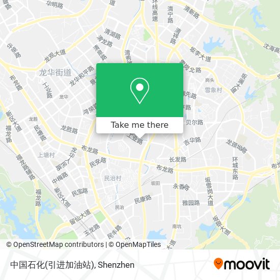 中国石化(引进加油站) map
