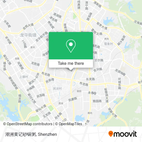 潮洲黄记砂锅粥 map