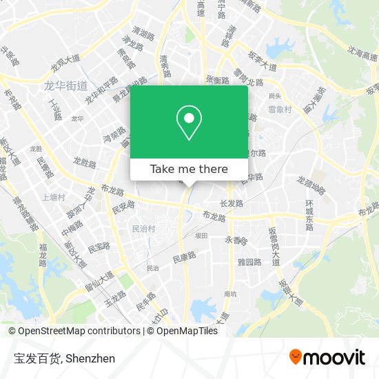 宝发百货 map