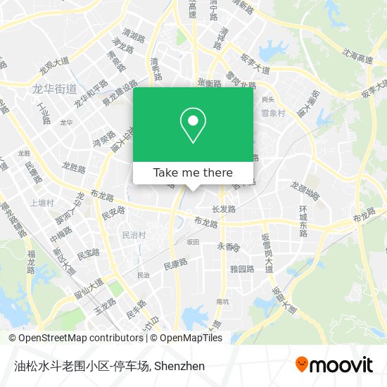 油松水斗老围小区-停车场 map