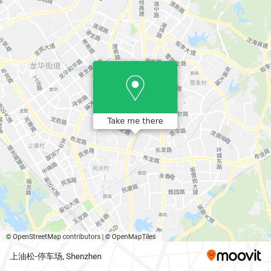 上油松-停车场 map