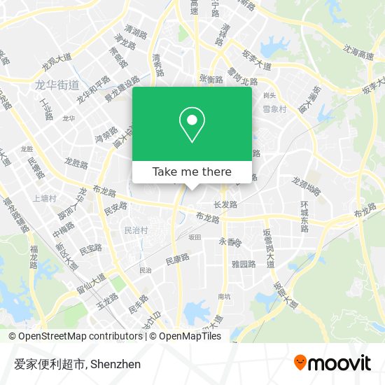 爱家便利超市 map