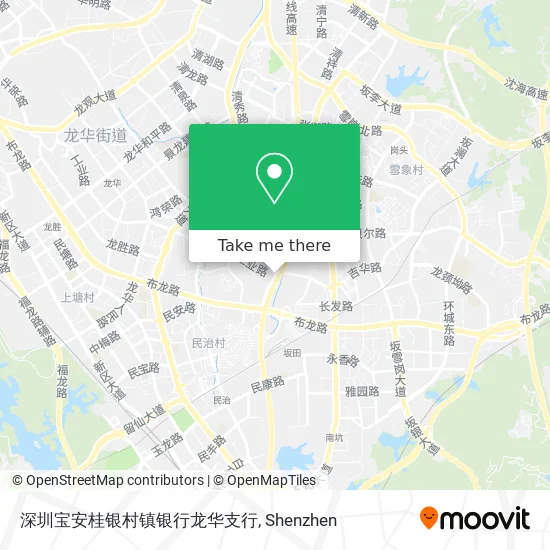 深圳宝安桂银村镇银行龙华支行 map