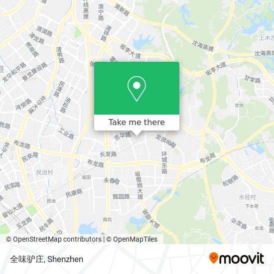 全味驴庄 map