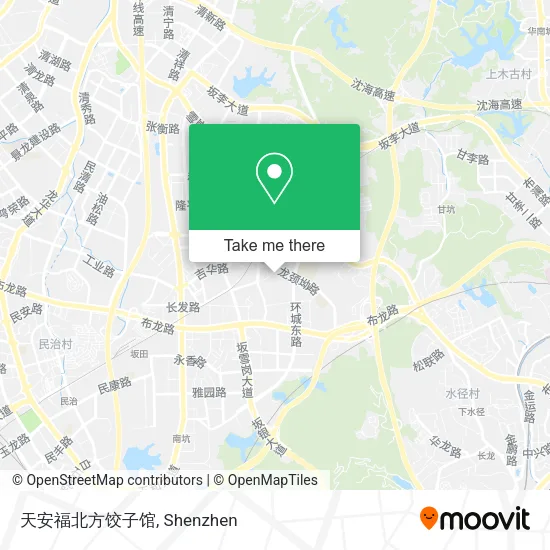 天安福北方饺子馆 map