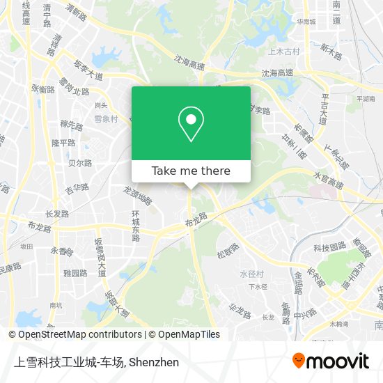 上雪科技工业城-车场 map