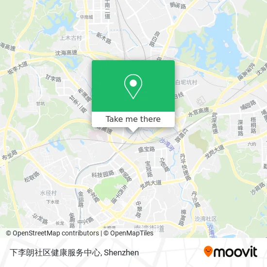 下李朗社区健康服务中心 map