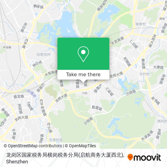 龙岗区国家税务局横岗税务分局(启航商务大厦西北) map