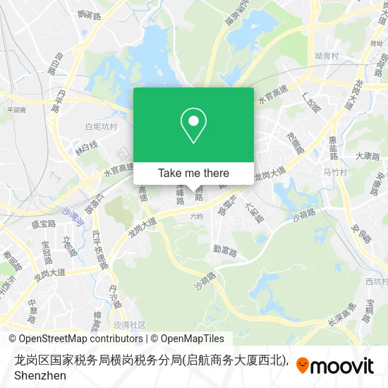龙岗区国家税务局横岗税务分局(启航商务大厦西北) map