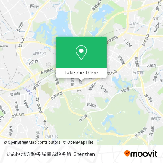 龙岗区地方税务局横岗税务所 map