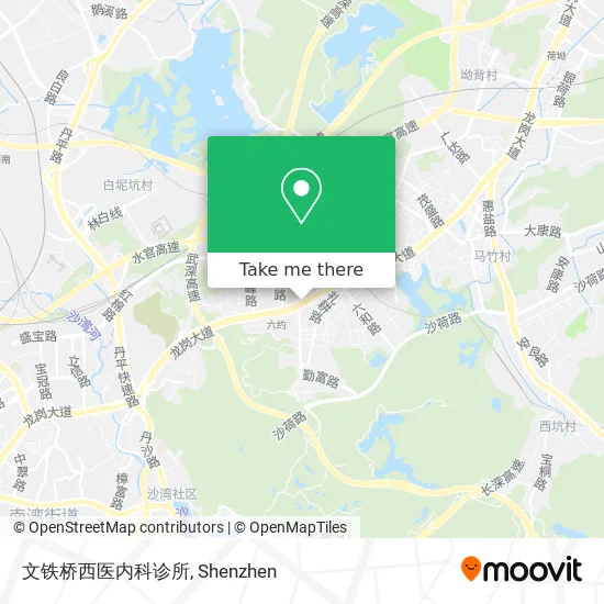 文铁桥西医内科诊所 map
