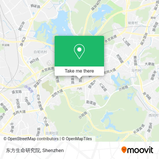 东方生命研究院 map