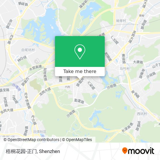 梧桐花园-正门 map