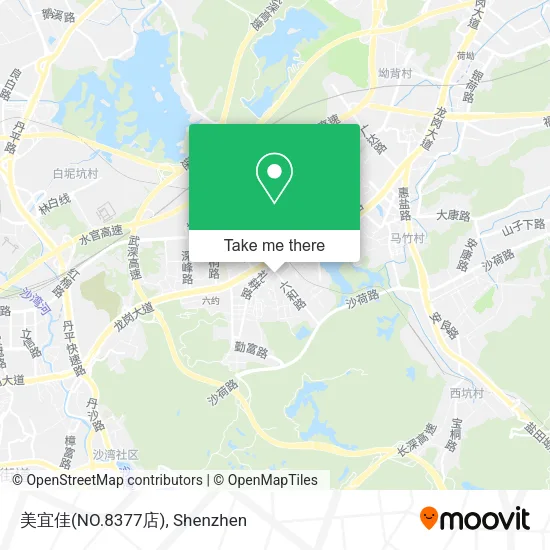 美宜佳(NO.8377店) map