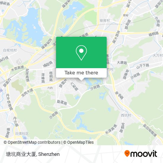 塘坑商业大厦 map