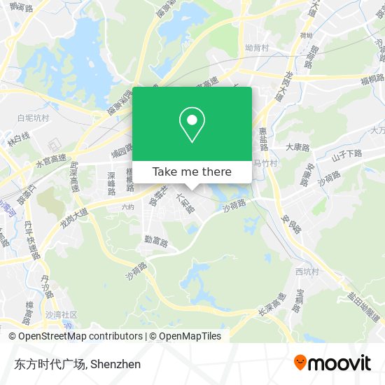 东方时代广场 map