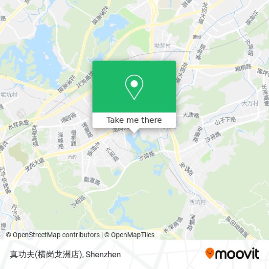 真功夫(横岗龙洲店) map